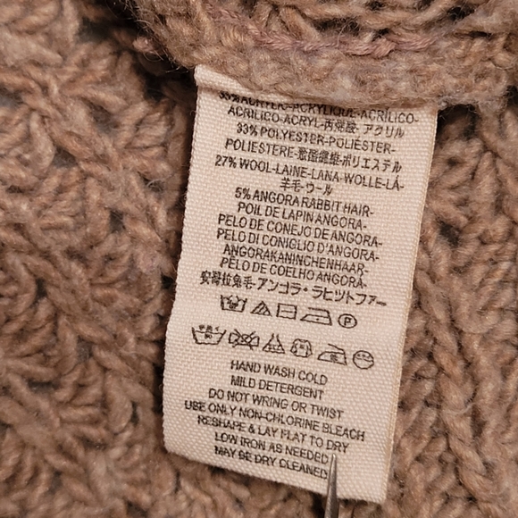 Free people breeze waffle knit chunky cardigan Small - Picture 11 of 12